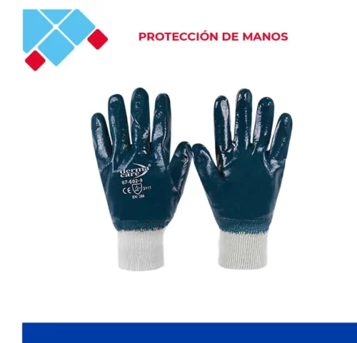 guantes con soporte