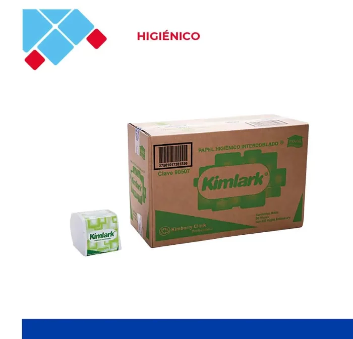 papel higiénico interdoblado kimlark